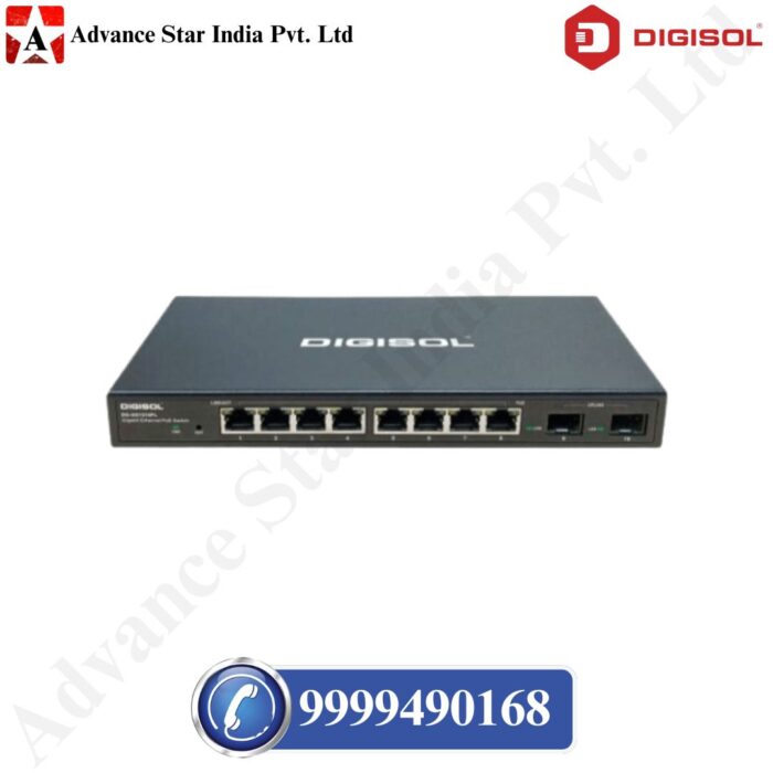 DG-GS1510EL 8 Port PoE Switch