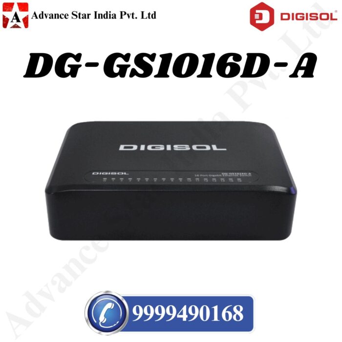 DG-GS1016D-A 16 Port Gigabit Desktop Switch