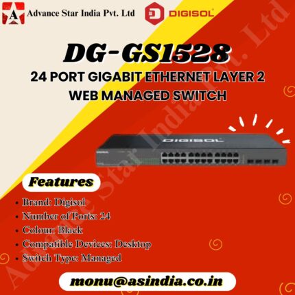 DG-GS1528 24 Port Web Managed Switch