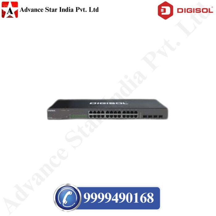 DG-GS1528 24 Port Web Managed Switch