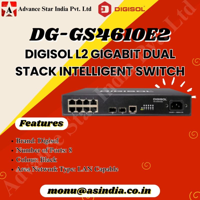 DG-GS4610E2 L2 Gigabit Dual Stack Intelligent Switch