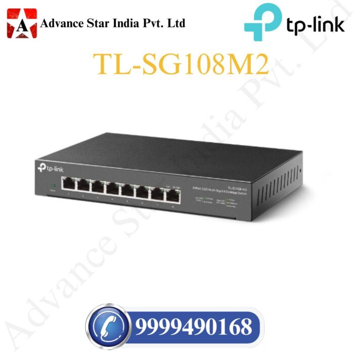 TL-SG108-M2 8-Port 2.5G Desktop Switch