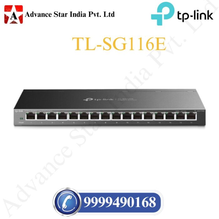 TL-SG116E 16-Port Gigabit Easy Smart Switch
