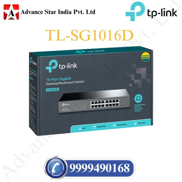TL-SG1016D 16-Port Gigabit Desktop/Rackmount Switch