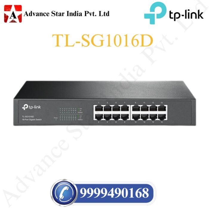 TL-SG1016D 16-Port Gigabit Desktop/Rackmount Switch