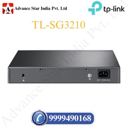 TL-SG3210 JetStream 8-Port Gigabit L2+ Managed Switch with 2 SFP Slots