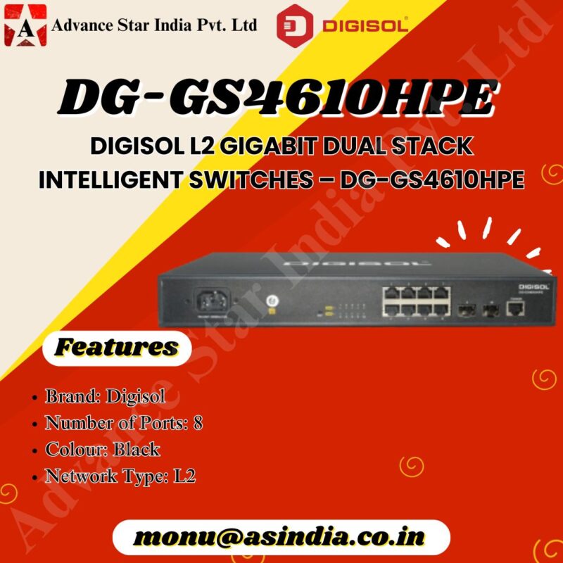 DG-GS4610HPE L2 Gigabit Switch