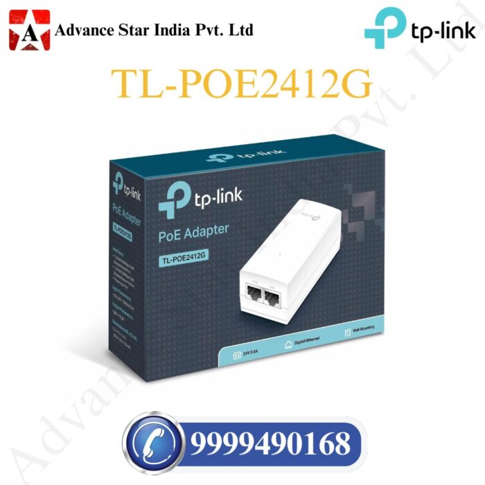 TL-POE2412G Gigabit 24VDC Passive PoE Adapter