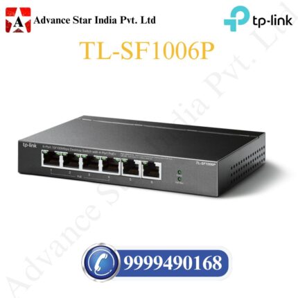 TL-SF1006P 6-Port 10/100Mbps Desktop Switch with 4-Port PoE+