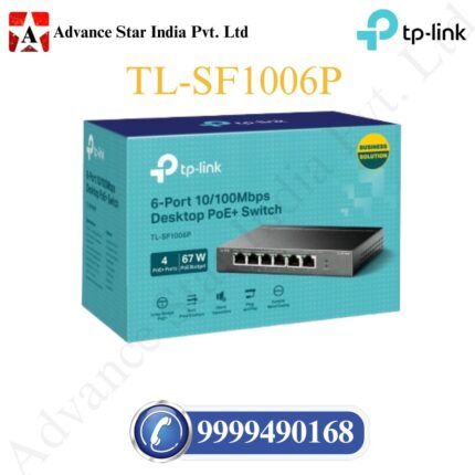 TL-SF1006P 6-Port 10/100Mbps Desktop Switch with 4-Port PoE+ - Image 4