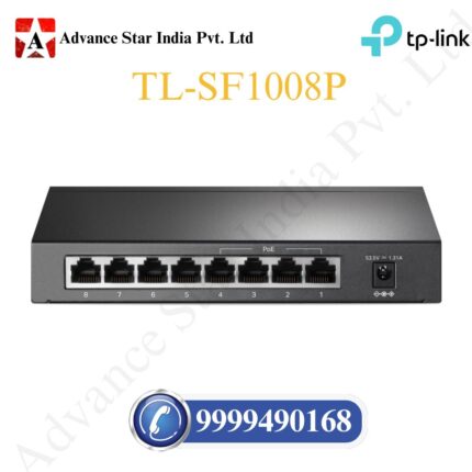 TL-SF1008P 8-Port 10/100Mbps Desktop Switch with 4-Port PoE+