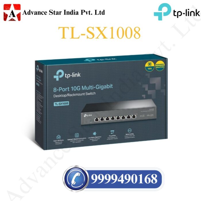 TL-SX1008 8-Port 10G Desktop/Rackmount Switch
