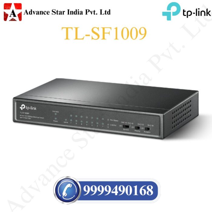 TL-SF1009P 9-Port Desktop Switch