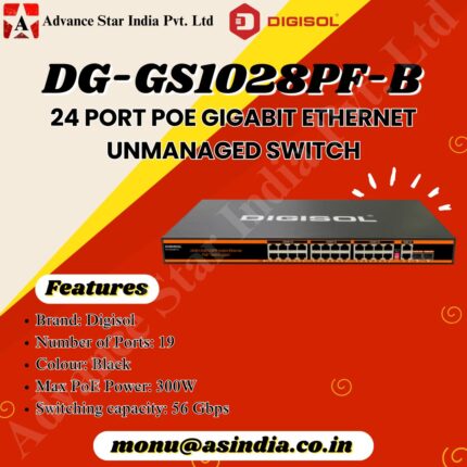 DG-GS1028PF-B 24 Port PoE Switch
