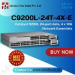 Cisco C9200L-24T-4X-E 24-Port Switch