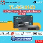TL-SG1016D 16-Port Gigabit Desktop/Rackmount Switch