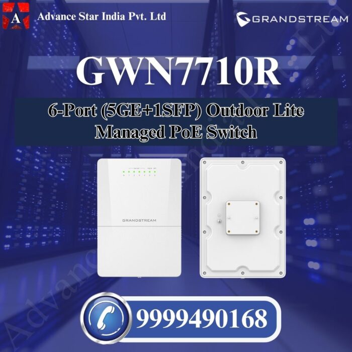 101 GWN7710R 6-Port Outdoor Managed Switch