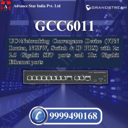 GCC6011 Gigabit Ethernet ports
