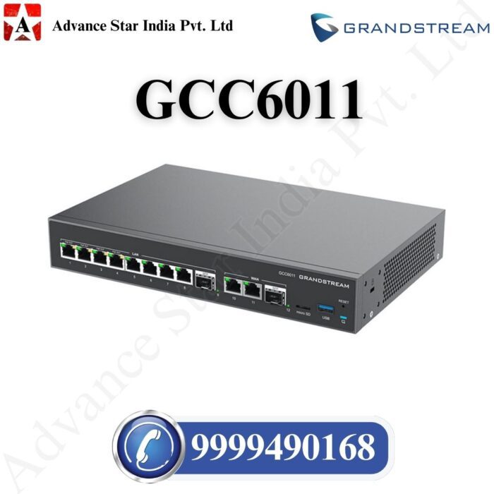 GCC6011 Gigabit Ethernet ports