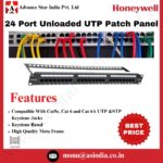 24 Port Unloaded UTP Patch Panel