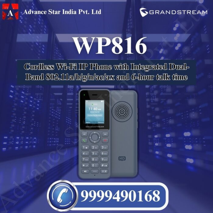 WP816 Compact Portable Wi-Fi Phone