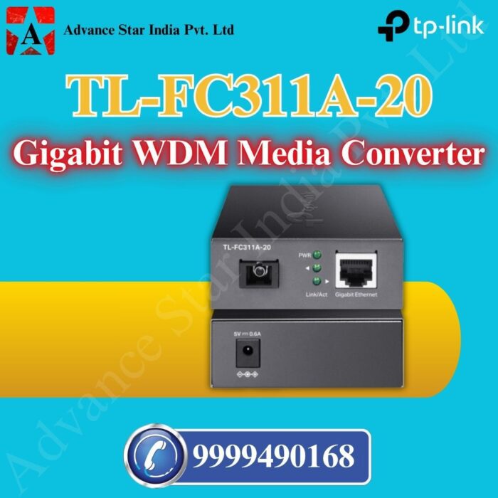 TL-FC311A-20 Gigabit WDM Media Converter