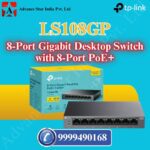8-Port Gigabit Desktop Switch with 8-Port PoE+