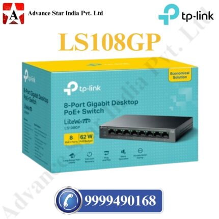 8-Port Gigabit Desktop Switch with 8-Port PoE+