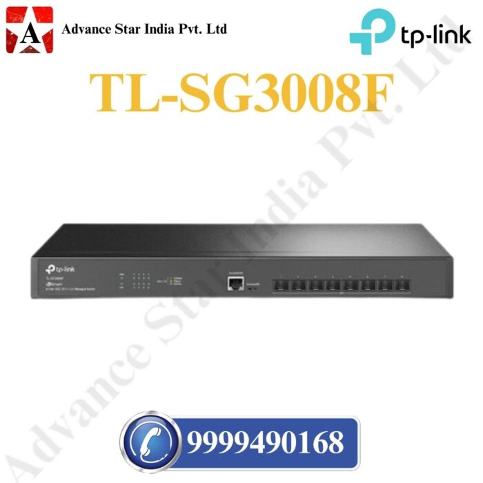 TL-SX3008F 8-Port Managed Switch