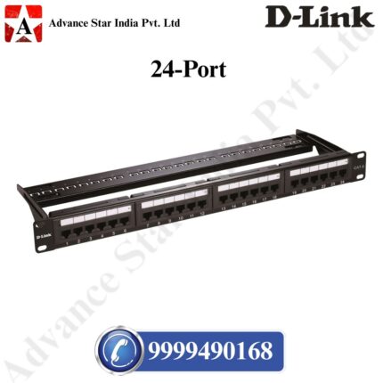 D-Link CAT6 UTP 24 Port Loaded Patch Panel