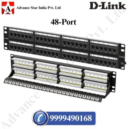 D-Link Cat6 UTP 48 Port Loaded Patch Panel - Image 4