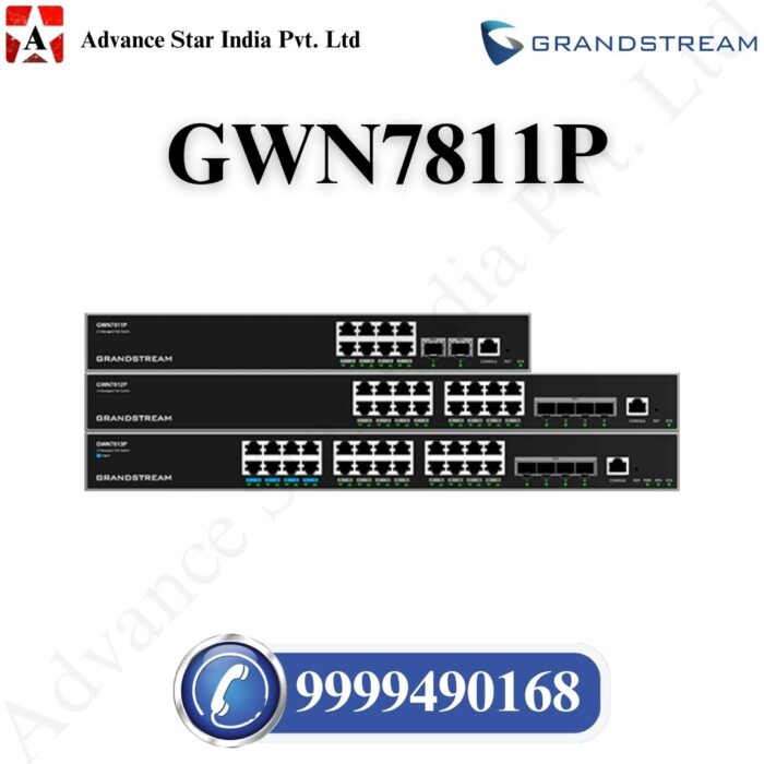 GWN7811P 8-Port Managed PoE Switch