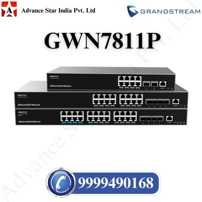 GWN7811P 8-Port Managed PoE Switch