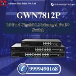 GWN7812P 16-Port Managed PoE Switch