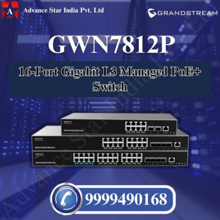GWN7812P 16-Port Managed PoE Switch