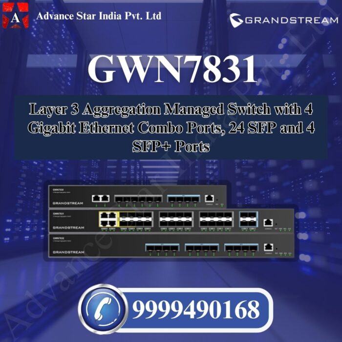 61 GWN7831 Layer 3 Managed Switch