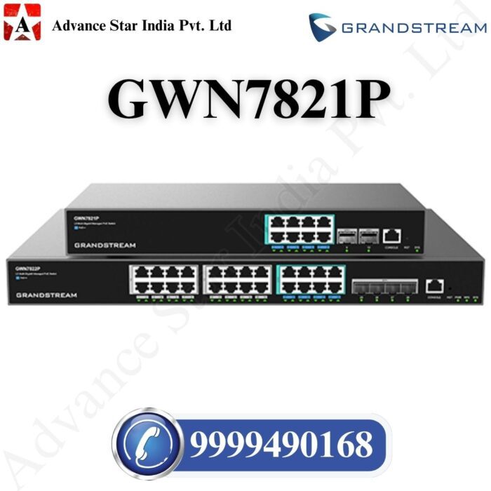 GWN7821P 8-Port Managed PoE Switch
