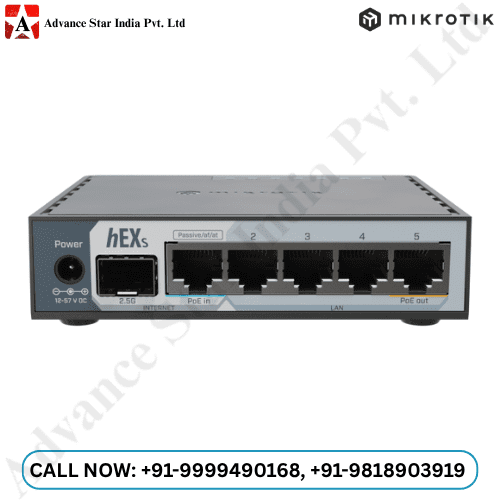Mikrotik E60iUGS hEX S 2025 | 2.5G SFP Port with 5X Gigabit Ethernet Port