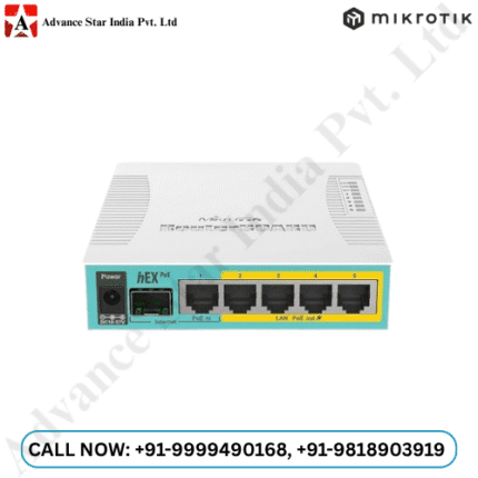 Mikrotik Cloud Router Switch with 1 Gigabit Ethernet/SFP Combo Port and 5 SFP Cages CRS106-1C-5S, Single_Band - Image 4
