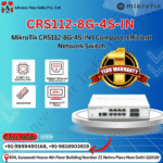 Mikrotik CRS112-8G-4S-IN 8 port Gigabit Cloud Router Switch 112-8G-4S-IN 4xSFP