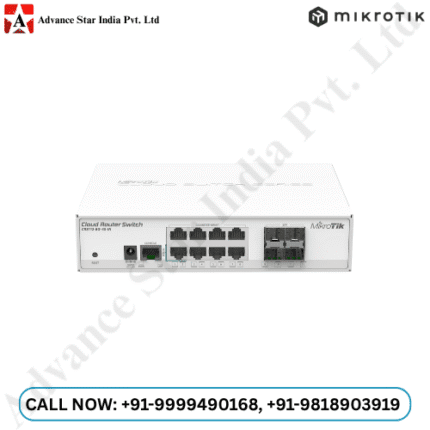 Mikrotik CRS112-8G-4S-IN 8 port Gigabit Cloud Router Switch 112-8G-4S-IN 4xSFP