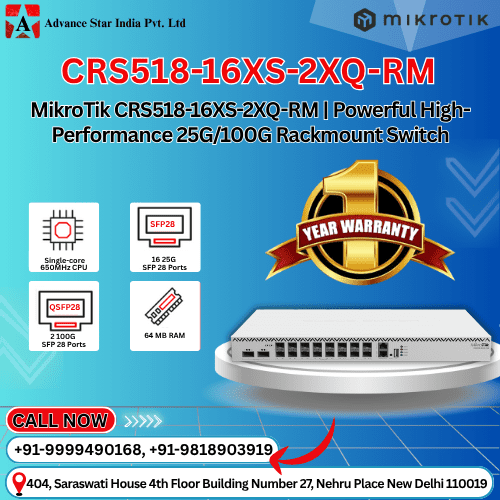MikroTik CRS518-16XS-2XQ-RM