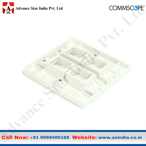 Commscope Cat 6 Quard Mode Face Plate