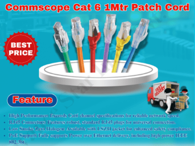 Commscope Cat 6 1Mtr Patch Cord