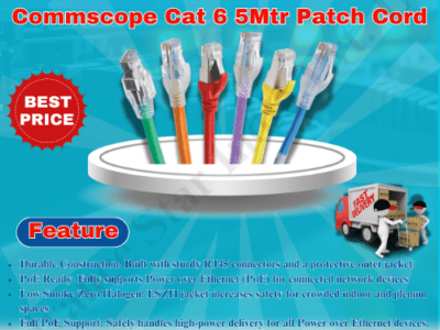 Commscope Cat 6 5Mtr Patch Cord