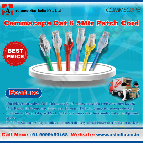 Commscope Cat 6 5Mtr Patch Cord