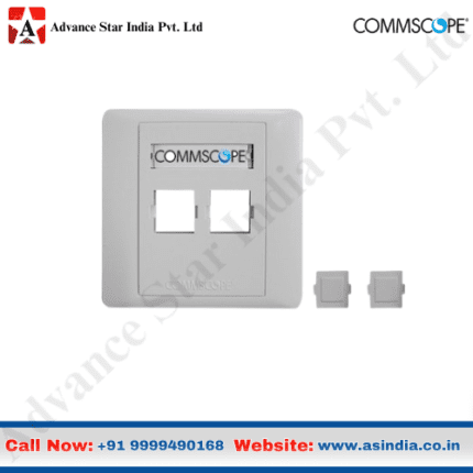 Commscope Cat 6 Dual Mode Face Plate