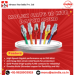 Molex Cat 6 UTP LHZS 10Mtr Patch Cord Dealer in Nehru Place