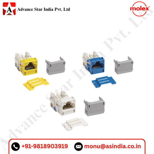 Molex Cat 6 Keystone (IO) Dealer in Nehru Place Delhi Ncr 