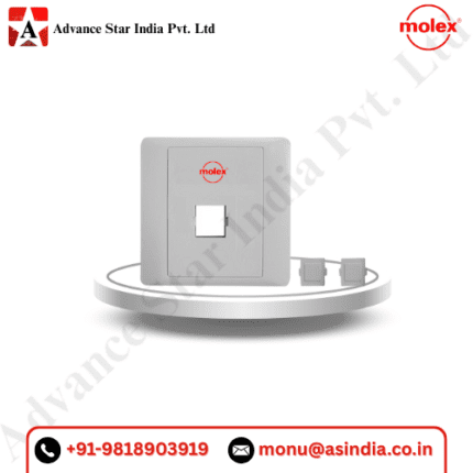 Molex Cat 6 Single Port Face Plate Dealer in Nehru Place Delhi